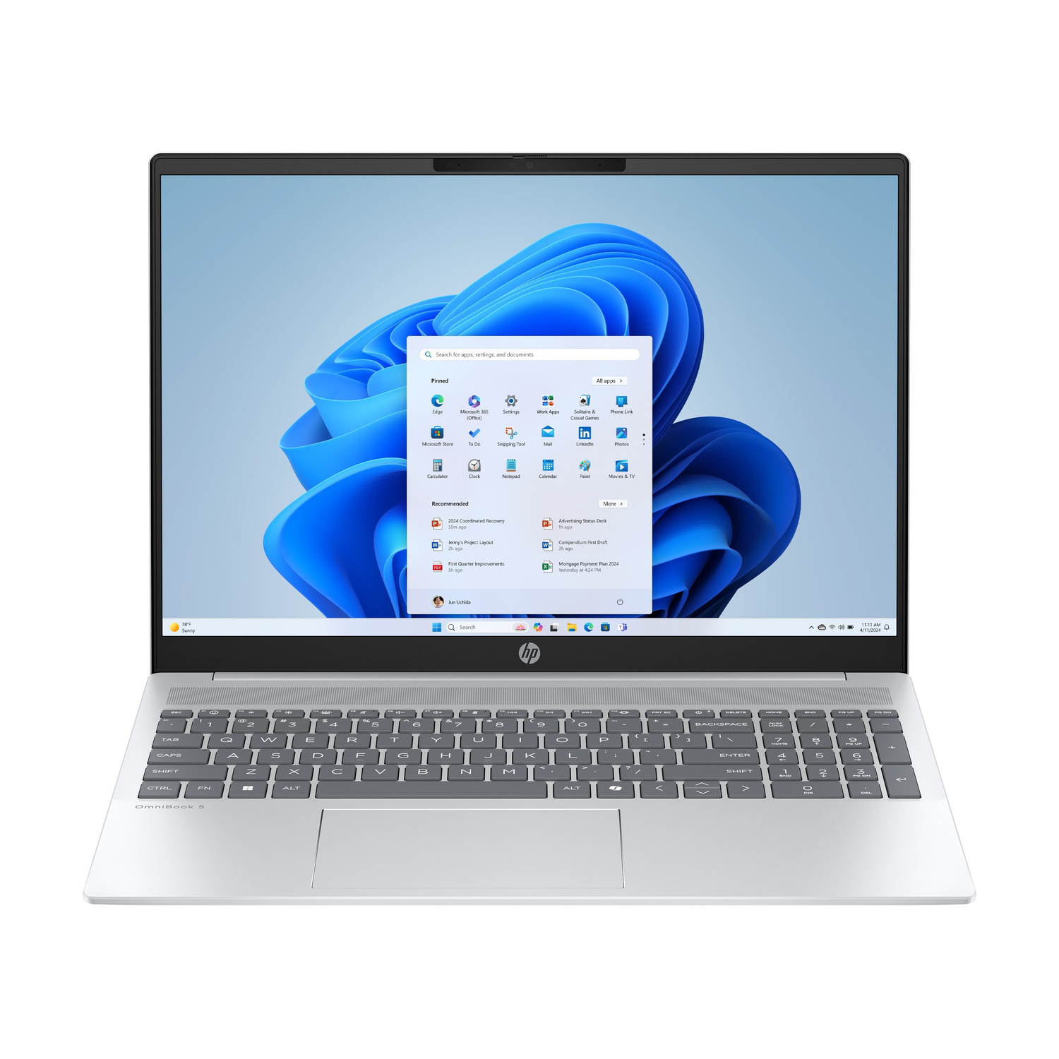 HP Omnibook 5 AI 16-Af1009Nlx Notebook