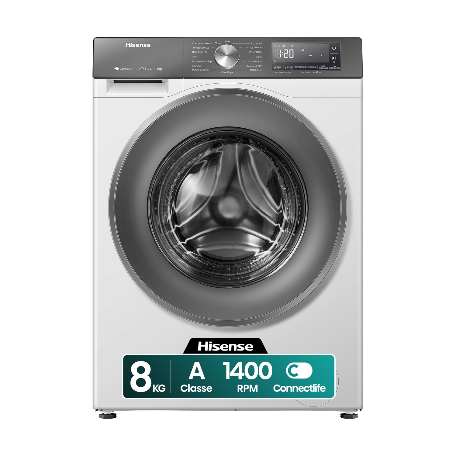 Hisense Wf3S8043Bw7 Lavatrice