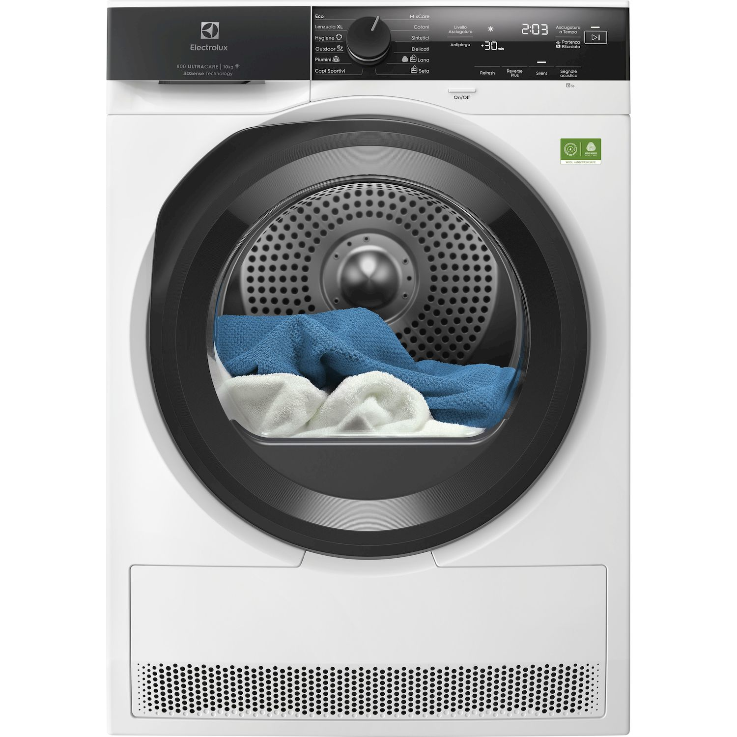 Asciugatrice Electrolux Ew7H4E10By A pompa di calore